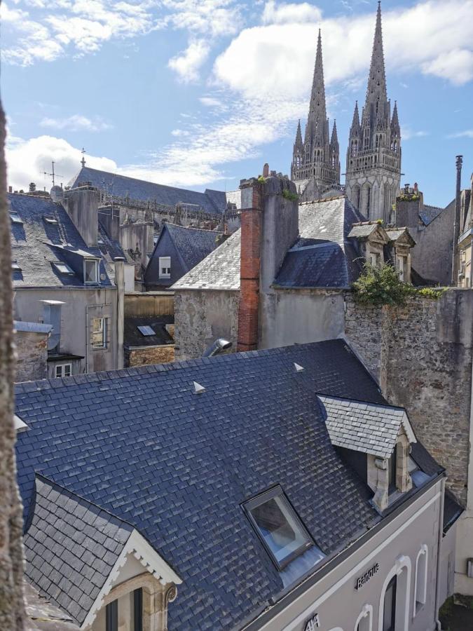 La Palmeraie - Appartement Classe 4 Etoiles - Hyper Centre Ville Quimper Exterior photo